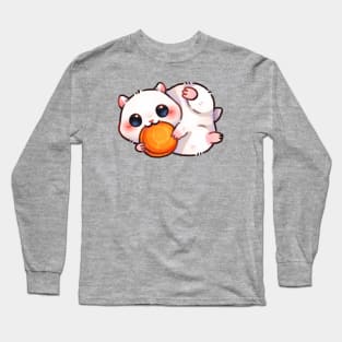 Munching Hamster Long Sleeve T-Shirt